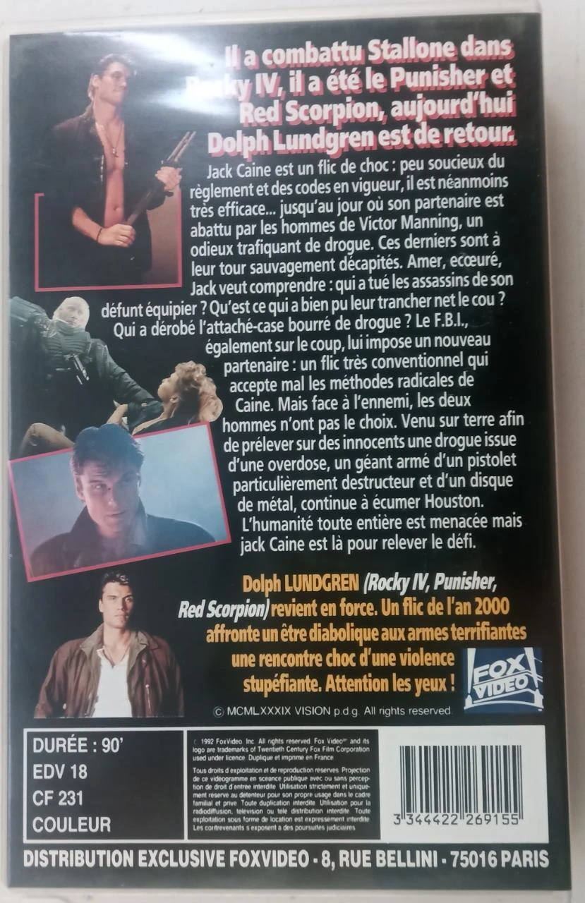 VHS Dark Angel – Dolph Lundgren, Brian Benben – photo 4